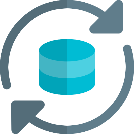 a image representing data sync